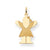 14k Gold Kid Charm hide-image