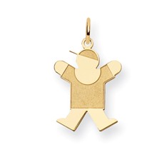 14k Gold Kid Charm hide-image