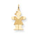 14k Gold Kid Charm hide-image