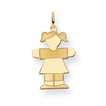14k Gold Kid Charm hide-image