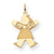 14k Gold Kid Charm hide-image