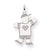 14k White Gold Kid Charm hide-image
