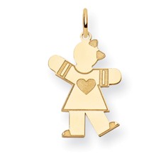 14k Gold Kid Charm hide-image