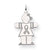 14k White Gold Kid Charm hide-image