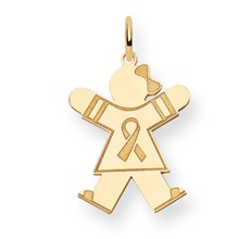 14k Gold Kid Charm hide-image