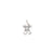 Kid Charm in 14k White Gold