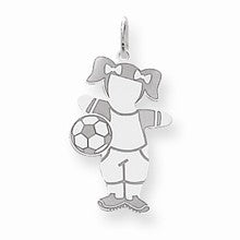 14k White Gold Cuddle Charm hide-image