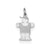 Hugs Kid Charm in Sterling Silver