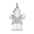 Hugs Kid Charm in Sterling Silver