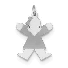 Sterling Silver Joy Kid Charm hide-image