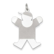 Sterling Silver Joy Kid Charm hide-image