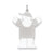 Love Kid Charm in Sterling Silver