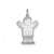 Kid Charm in Sterling Silver