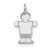 Kid Charm in Sterling Silver