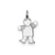 Kid Charm in Sterling Silver