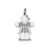 Kid Charm in Sterling Silver