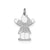 Kid Charm in Sterling Silver