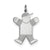 Kid Charm in Sterling Silver