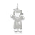 Sterling Silver Class of 2014 Girl Cuddle Charm hide-image