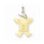 14k Gold Two-tone AA Diamond Kid Pendant, Pretty Pendants for Necklace