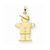 14k Gold AA Diamond Kid Pendant, Gorgeous Pendants for Necklace