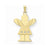 14k Gold AA Diamond Kid pendant, Alluring Pendants for Necklace
