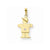 14k Gold AA Diamond Pendant, Charm