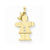 14k Gold AA Diamond Kid Pendant, Beautiful Pendants for Necklace