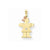 14k Gold Two-tone AA Diamond Kid Pendant, Lovely Pendants for Necklace