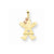 14k Gold Two-tone AA Diamond Kid Pendant, Stylish Pendants for Necklace