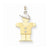 14k Gold Two-tone AA Diamond Kid pendant, Beautiful Pendants for Necklace