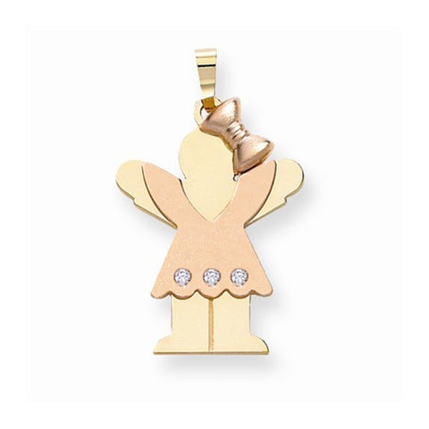 14k Gold AA Diamond pendant, Beautiful Pendants for Necklace