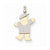 14k Gold Two-tone AA Diamond Kid Pendant, Exquisite Pendants for Necklace