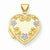 14k Gold Heart Locket