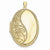 14k Gold Oval Heavy Weight Locket