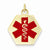 14k Gold Medical Jewelry Pendant, Alluring Pendants for Necklace