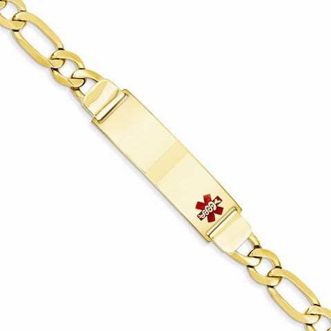 14K Yellow Gold Medical Jewelry Bracelet
