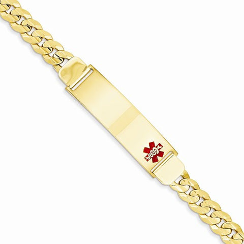 14K Yellow Gold Medical Jewelry Bracelet