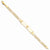 14K Yellow Gold Non-Enameled Medical Id Bracelet