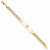 14K Yellow Gold Non-Enameled Medical Id Bracelet