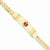 14K Yellow Gold Medical Jewelry Bracelet