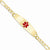 14K Yellow Gold Medical Jewelry Bracelet