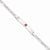 14K White Gold Medical Jewelry Bracelet