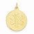 14k Gold Non-enameled Medical Jewelry pendant, Gorgeous Pendants for Necklace