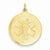 14k Gold Non-enameled Medical Jewelry pendant, Stylish Pendants for Necklace