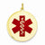 14k Gold Medical Jewelry pendant, Classy Pendants for Necklace