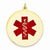 14k Gold Medical Jewelry pendant, Appealing Pendants for Necklace