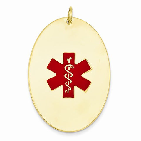 14k Gold Medical Jewelry Pendant, Lovely Pendants for Necklace