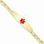 14K Yellow Gold Medical Jewelry Bracelet