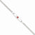 14K White Gold Medical Jewelry Childrens Bracelet